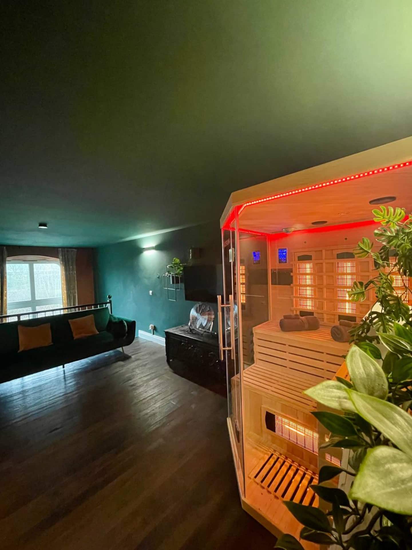 Indoor-Infrarot Sauna - Wohnung 1, EG links für max. 5 Personen
