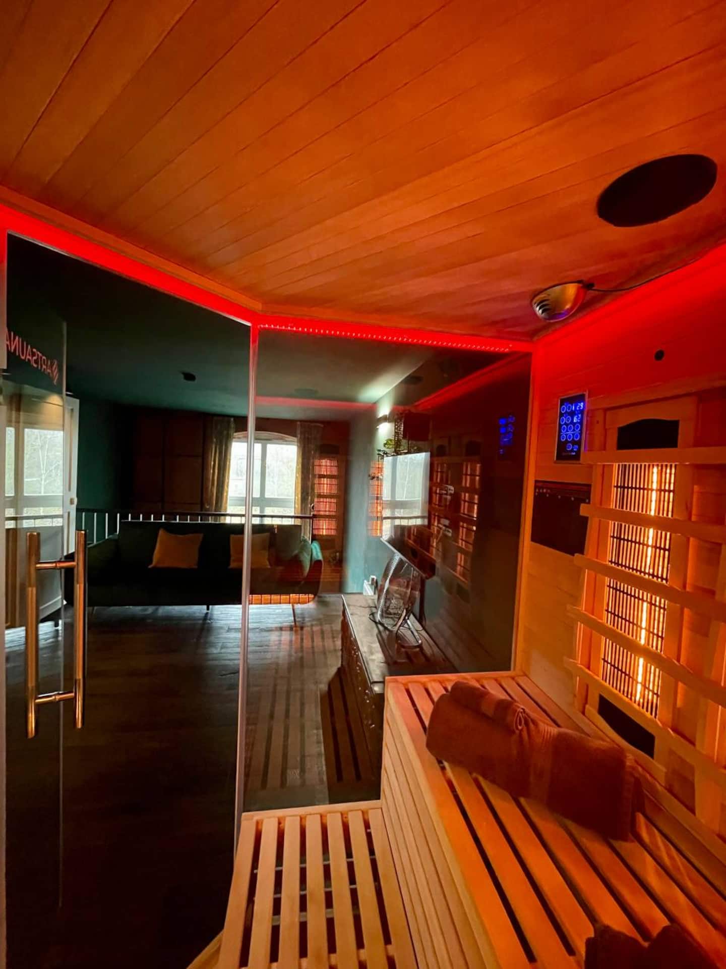 Indoor-Infrarot Sauna - Wohnung 1, EG links für max. 5 Personen